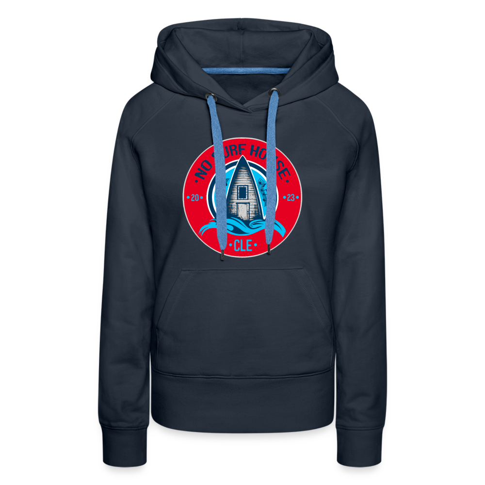 No Surf House Women’s Premium Hoodie - navy