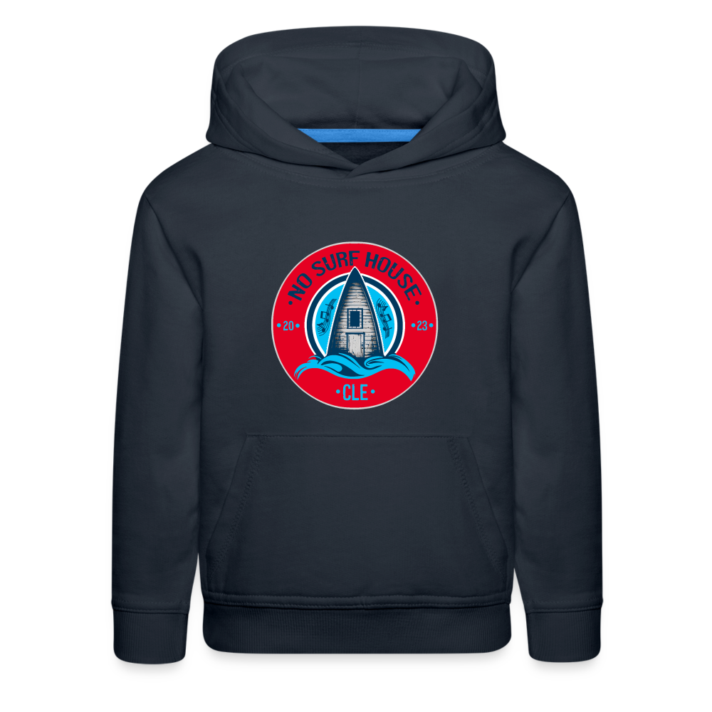 No Surf House Kids‘ Premium Hoodie - navy