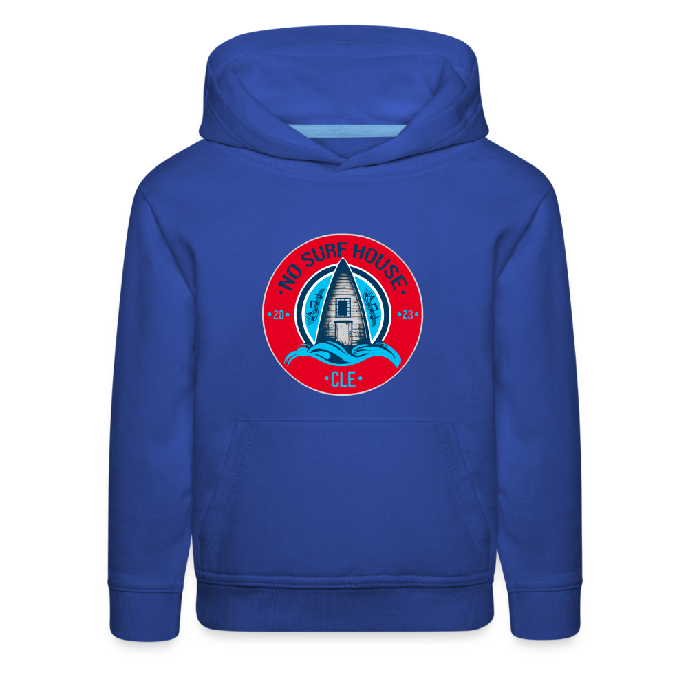 No Surf House Kids‘ Premium Hoodie - royal blue