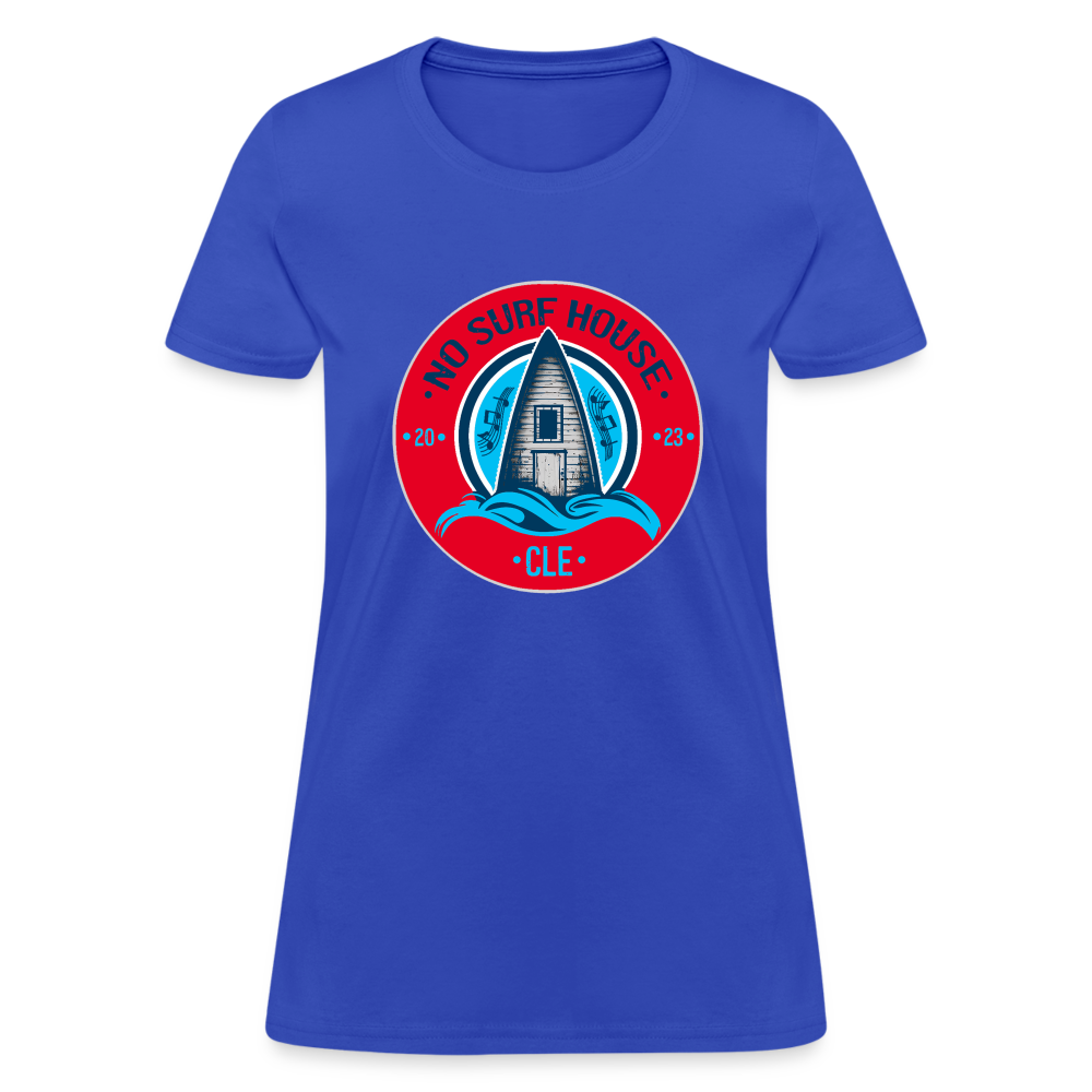 No Surf House Women's T-Shirt - royal blue